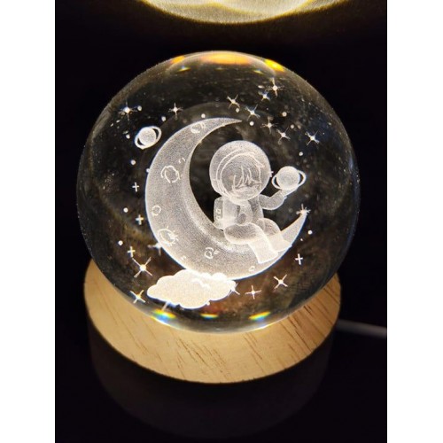 Büyük boy USB’li cam küre