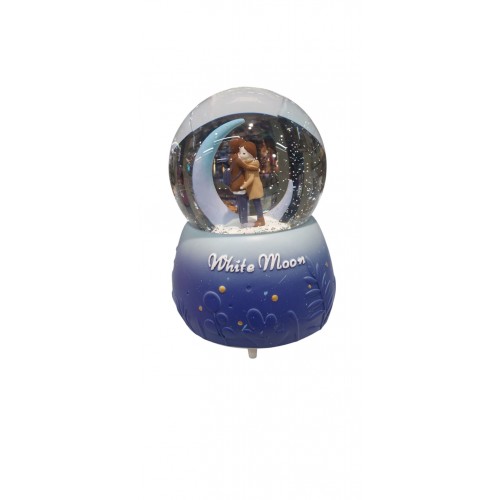 Büyük boy  püskürtmeli kar küresi