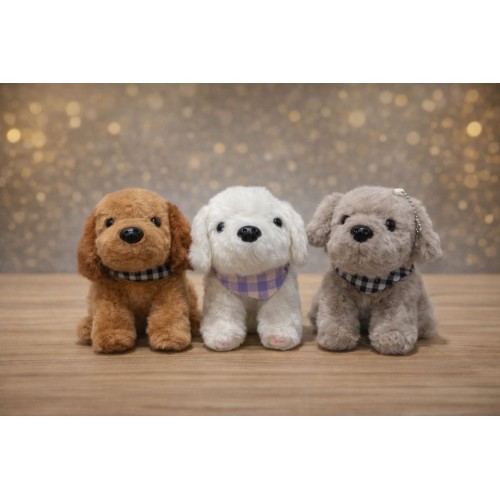 Köpek peluş anahtarlık 12li paket Köpek peluş anahtarlık 12li paket