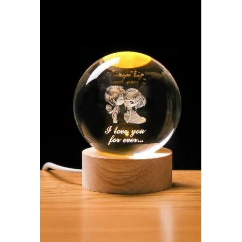 Büyük boy USB’li cam küre