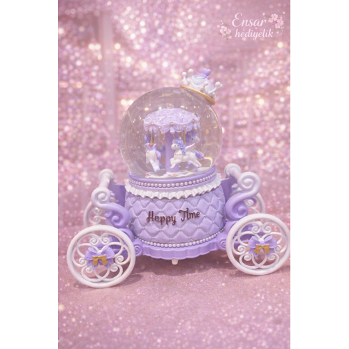 Araba tasarımlı kar küresi