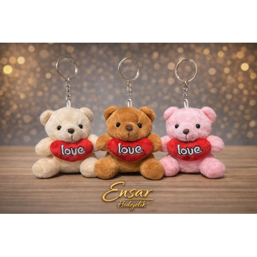 Ayıcık peluş anahtarlık 12li paket Ayıcık peluş anahtarlık 12li paket