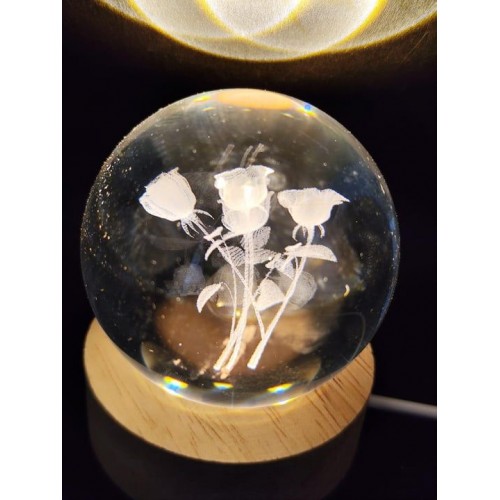 Büyük boy USB’li cam küre