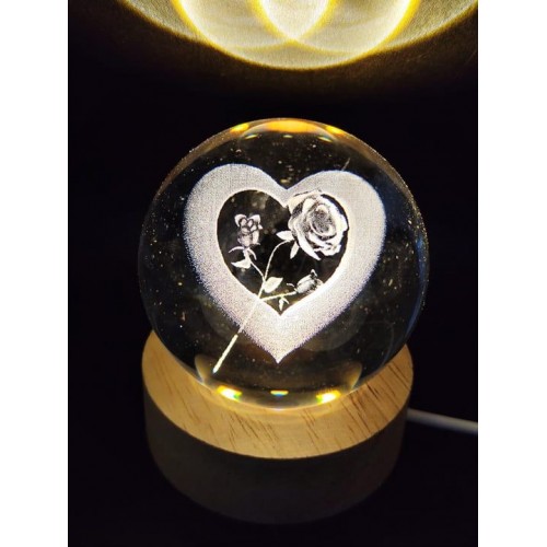 Büyük boy USB’li cam küre