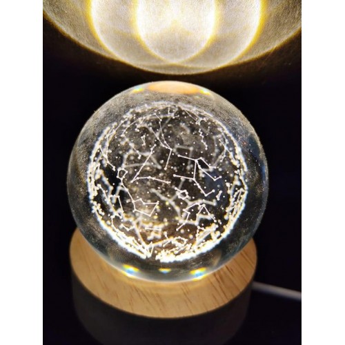 Büyük boy USB’li cam küre