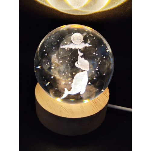 Büyük boy USB’li cam küre