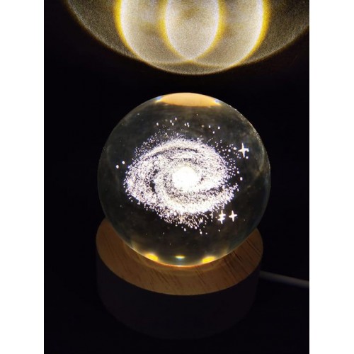 Büyük boy USB’li cam küre Büyük boy USB’li cam küre