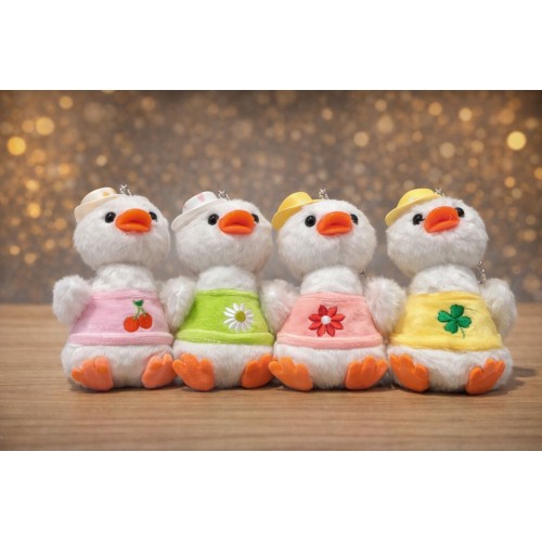 Ördek peluş anahtarlık 