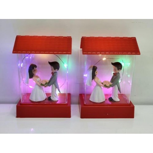 Sevgili ışıklı biblo