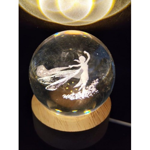 Büyük boy USB’li cam küre