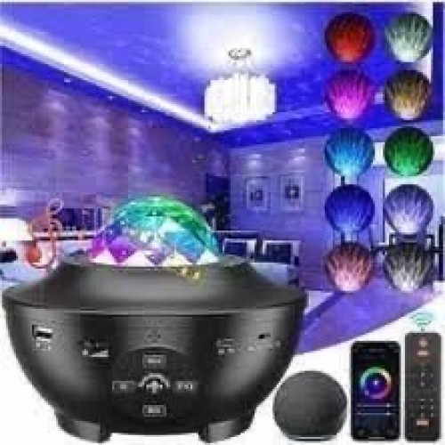 Projektör galaxy yıldızlı gece lambası 