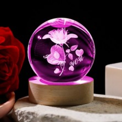 Büyük boy USB’li cam küre