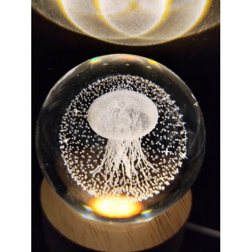 Büyük boy USB’li cam küre