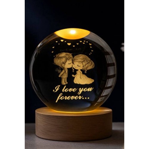 Büyük boy USB’li cam küre