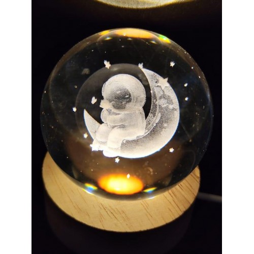 Büyük boy USB’li cam küre