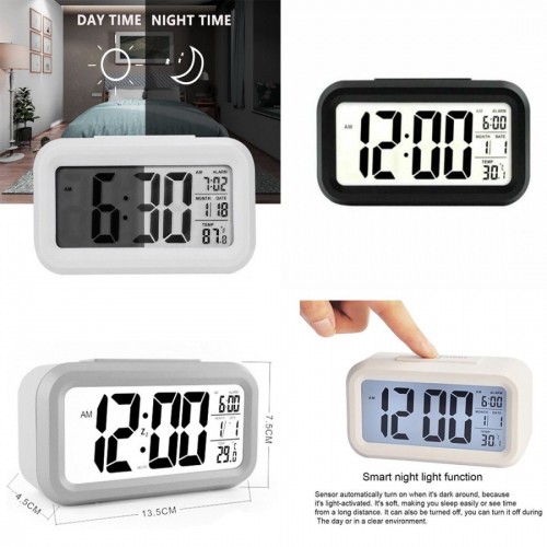 Dijital alarmlı masa saati