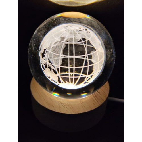 Büyük boy USB’li cam küre Büyük boy USB’li cam küre